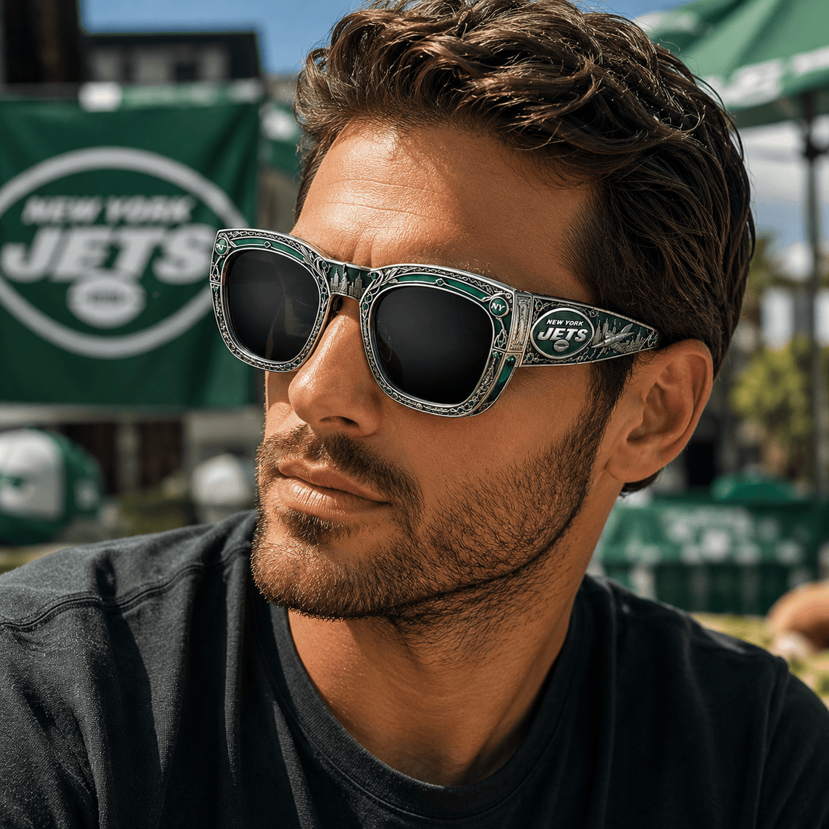 PREMIUM NYJ UNISEX SUNGLASSES HQH