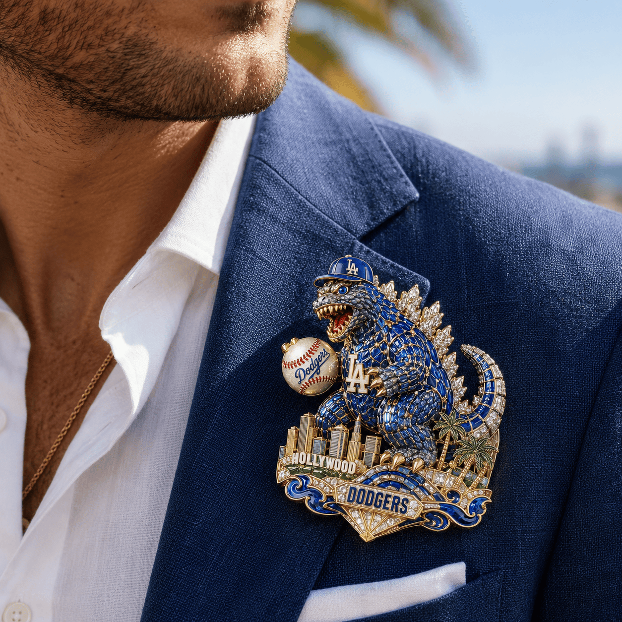 PREMIUM LAD BROOCH LNTH
